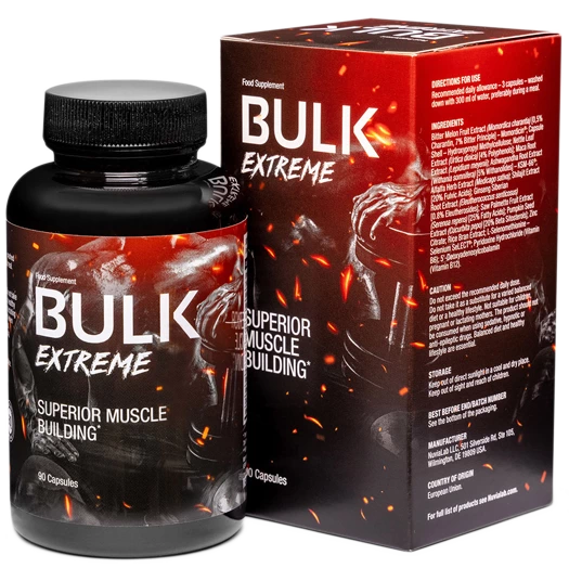 Bulk Extreme – SARM Naturel pour prise de masse musculaire rapide et force