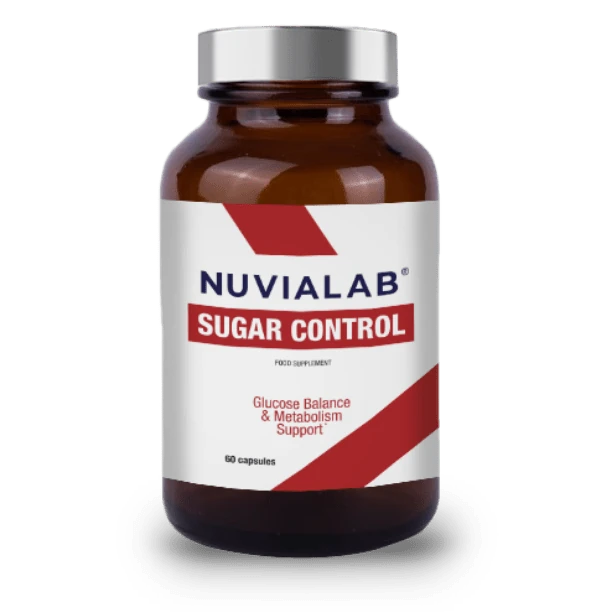 Flacon et emballage de NuviaLab Sugar Control